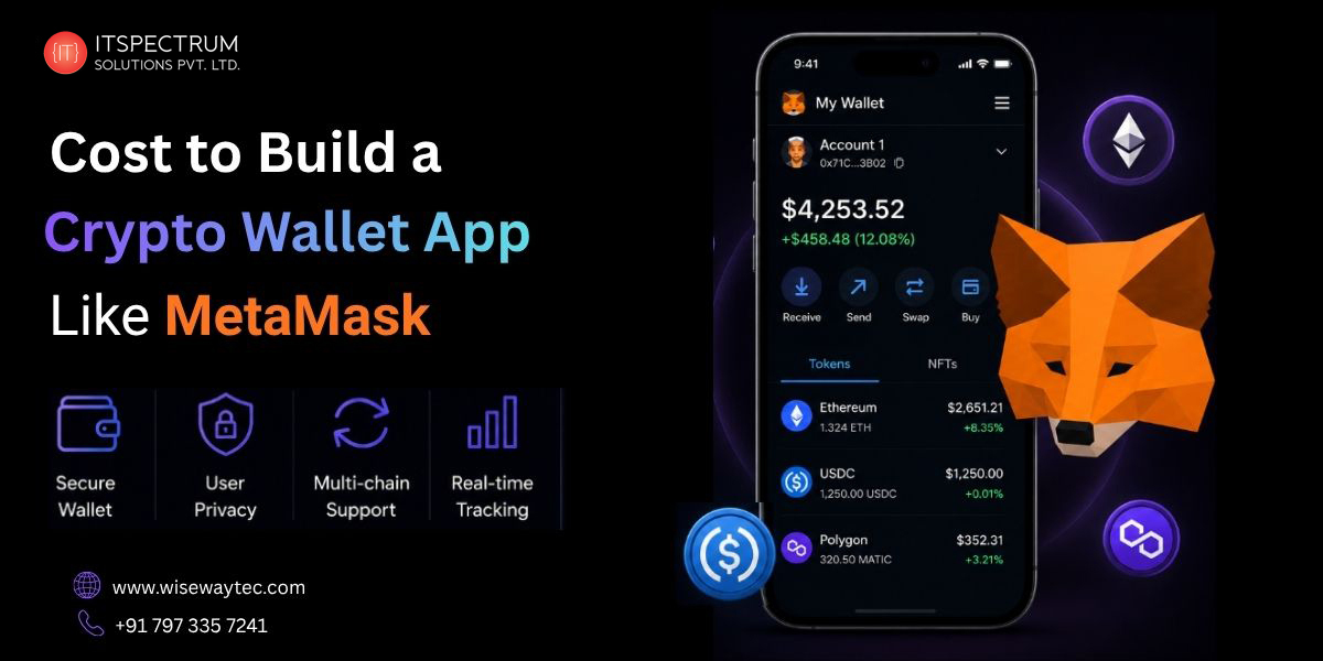 Cost To Build A Crypto Wallet App Like MetaMask